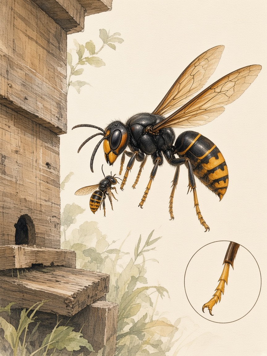 Frelon asiatique et abeilles mellifères : quel est le danger réel ?