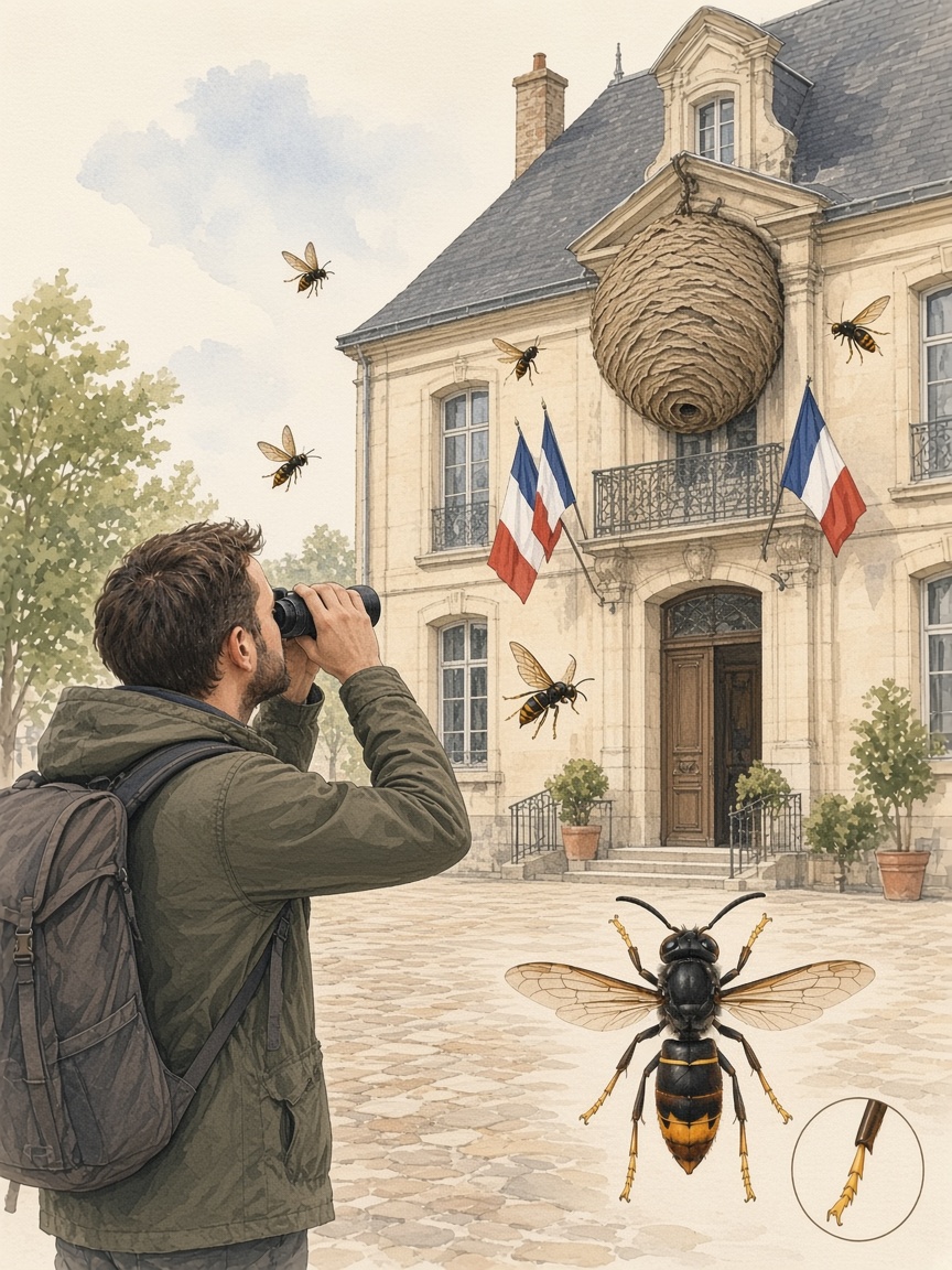 La mairie peut-elle détruire votre nid de frelon asiatique gratuitement ?